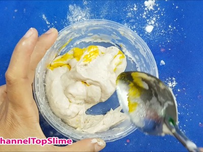 Banana Slime Without Glue, How To Make Slime Banana Without Glue Easy