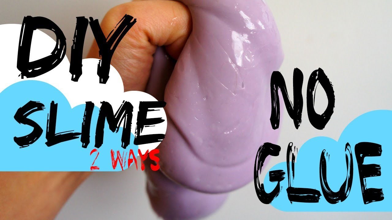 DIY 2 WAYS TO MAKE SLIME WITHOUT GLUE (FAIL), SISSISPONG