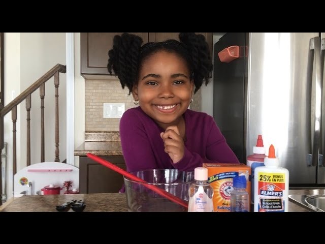 DIY BEST KID FRIENDLY SLIME RECIPE
