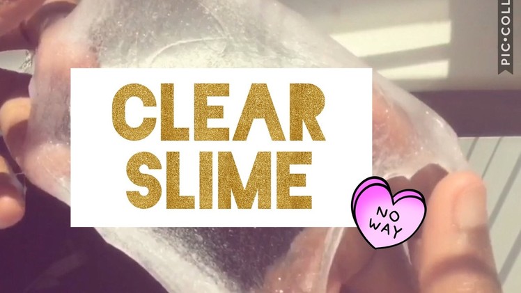 ????????DIY Holdable 2 Ingredient Slime with No Glue, No Soap and No Borax! (Easy)????????