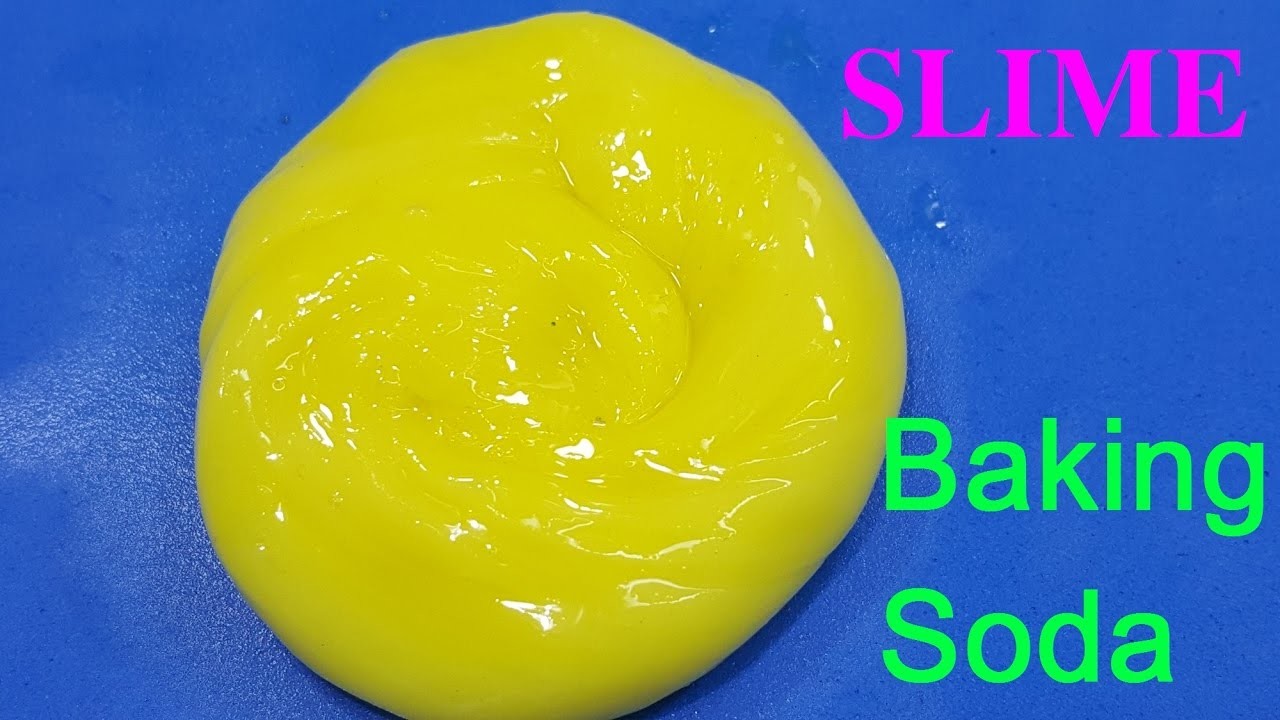 DIY Slime Fluffy ,How To Make Baking Soda Slime !! Slime Safe For Kids