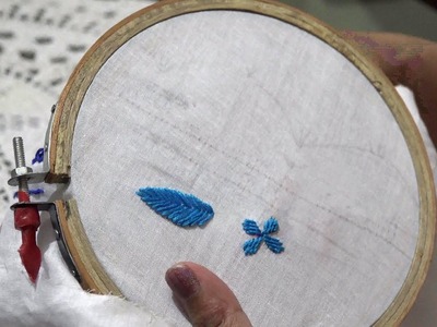 Hand Stitch : Varat Or Satin Stitch For Beginners. হাতের সেলাই