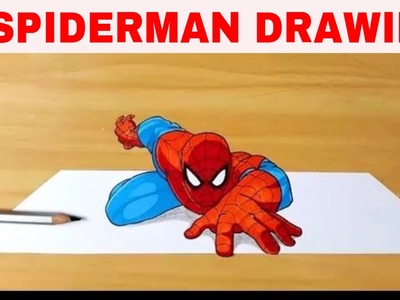 How To Draw Spiderman 3d | #3