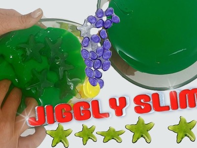 How to make jiggly slime | green