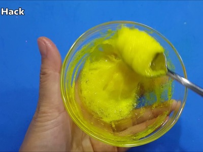 How to make slime only glue and salt