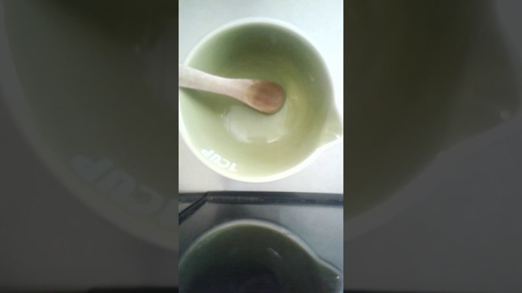 How to make slime with glue dish soap saline solution!