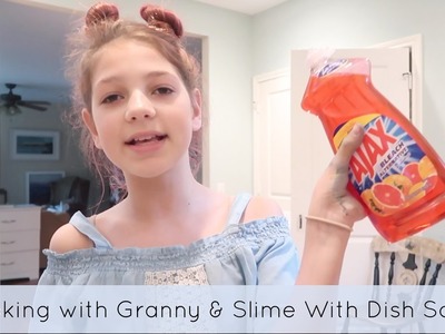 How to Make Slime without glue | Cooking with granny