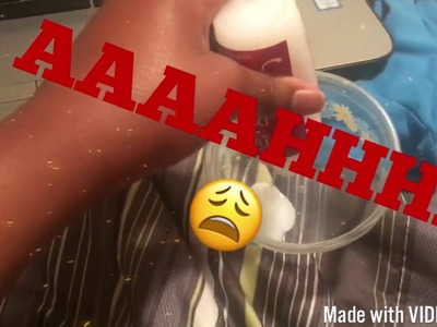 How to make Slime WITHOUT Glue (fail)