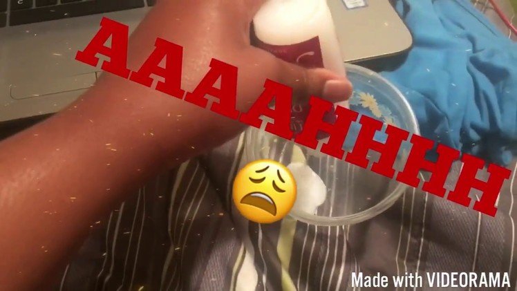 How to make Slime WITHOUT Glue (fail)