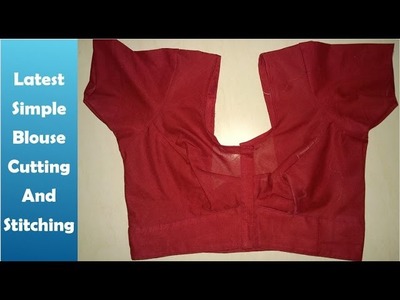 Latest Simple Blouse Cutting and Stitching (DIY) | Ladies Corner