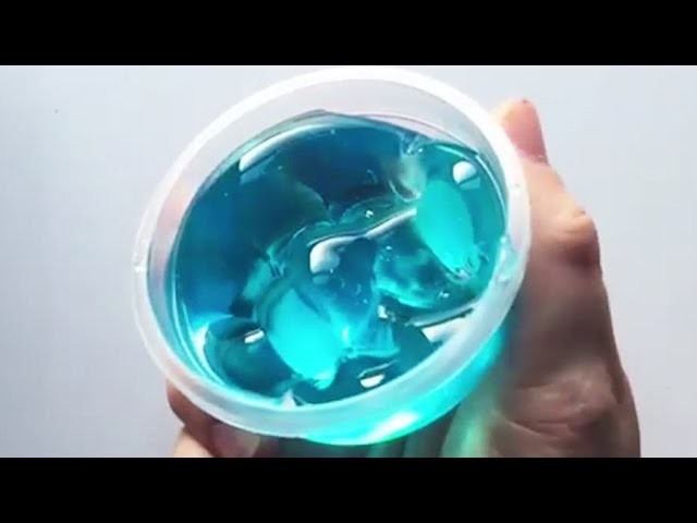 Most Satisfying CLEAR Slime Video In The World!