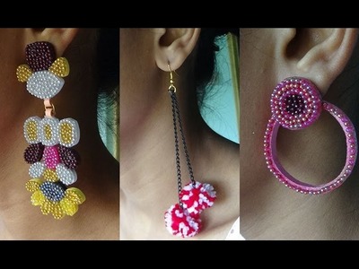 Quilling Earring New Design.  New