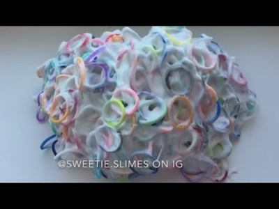 Satisfying Slime ASMR - Rubber Band Edition #1