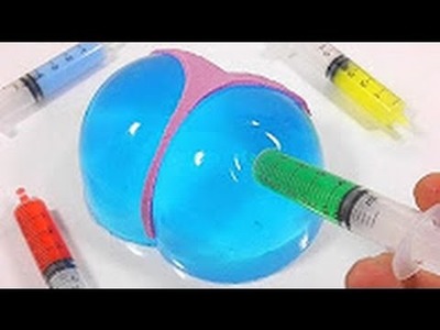 Syringe Toys Soft Jelly Crayon Shin chan Hip DIY Learn Colors Slime Clay Combine