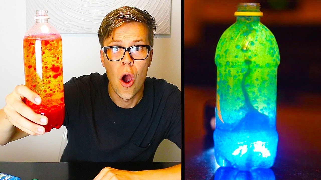 glow in the dark lava lamp science experiment