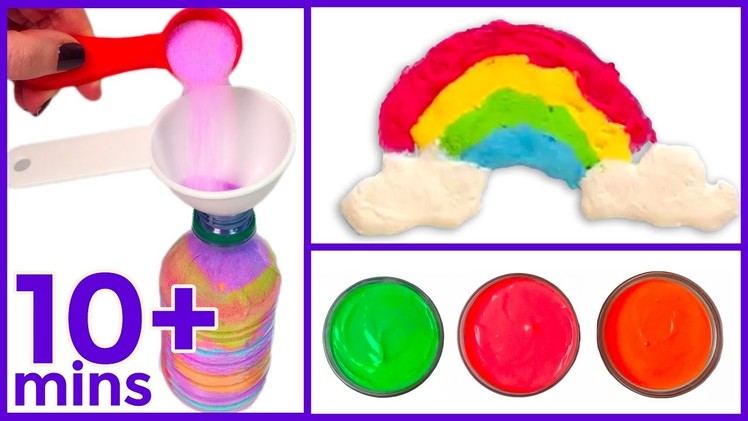 5 Quick and Easy Colorful Arty Crafts for Kids: Edible Paint, Watercolors and more!