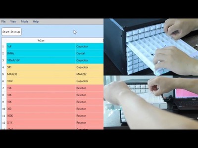 Chipseasy Smart Electronic Component Organizer by 3DFacture — Kickstarter
