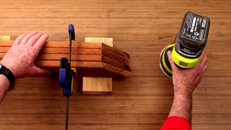 Clamp Timber Down To Save Time On Sanding - D.I.Y. At Bunnings