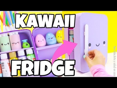 Creative miniature kawaii fridge, desk organizer.