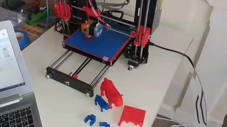 DIY 3D Printer: CTC Prusa i3 eBay clone one week later (plus new Rail Gun parts)