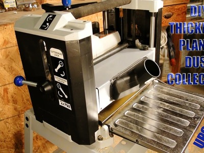 DIY Delta Thickness Planer Dust Collection Build