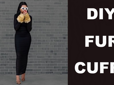 DIY: Detachable Fur Cuffs