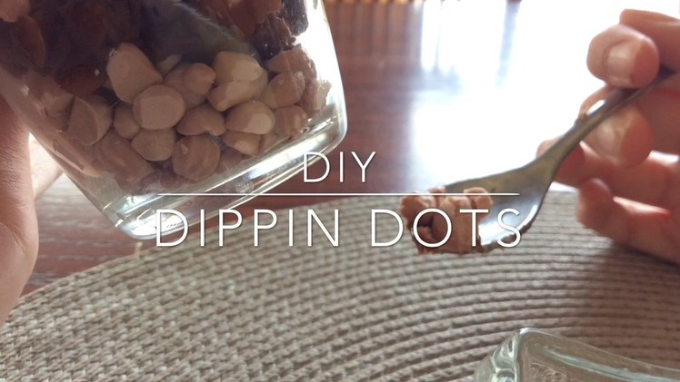 DIY Dippin Dots without liquid nitrogen