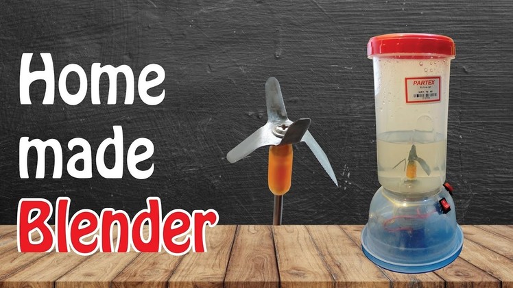 DIY Hack- Home made Cup & Jar Blender. It will blow your mind.