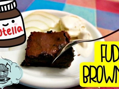 DIY NUTELLA Fudgy Brownies!. In The Kitchen. ¦ The Corner of Craft