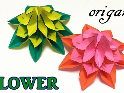 Beginners Diy Paper Flower Origami Flower Easy For