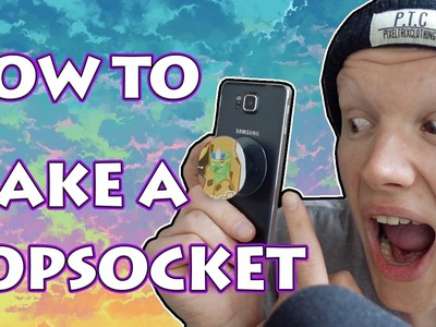 DIY POPSOCKET - HOW TO MAKE A POPSOCKET (SUPER CHEAP)