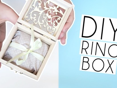 DIY Wedding RING BOX | Paige Joanna