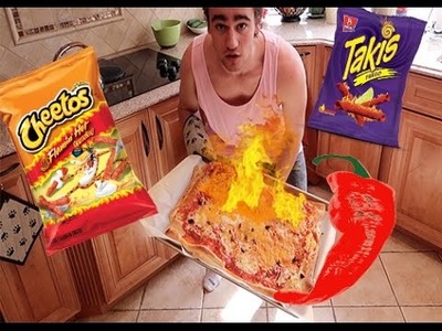 DIY WORLDS SPICIEST PIZZA (Hilarious)