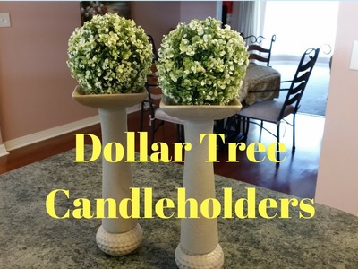 Dollar Tree DIY Candleholders