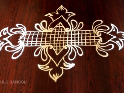Easy and small rangoli designs || best and easy rangoli designs || simple and easy kolam designs