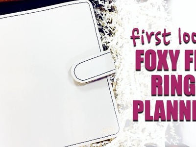 FIRST LOOK! Foxy Fix Personal Wide Ring Planner