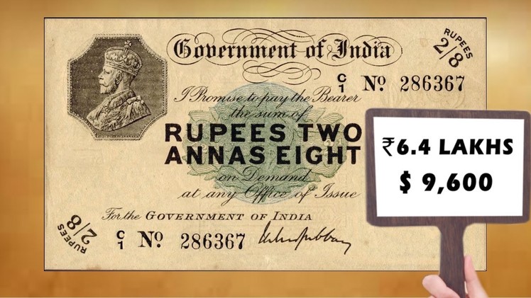 First Paper Money Auctioned for Rs 6 Lakhs -  Mintage World’s Hidden Treasures