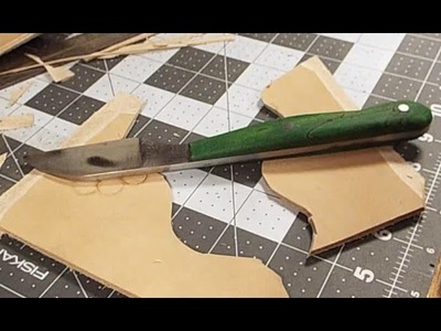 GPW 97 - DIY Leatherworking Knife (from a file)