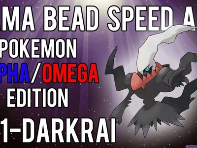 Hama Bead Speed Art | Pokemon | Alpha.Omega | Timelapse | 491 - Darkrai