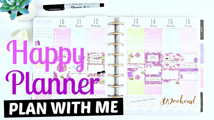 Happy Planner: Plan With Me + GIVEAWAY