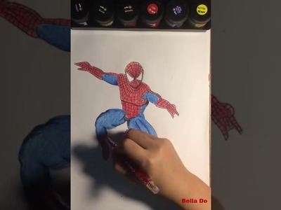 How to Draw Spiderman -Super Easy Video Lesson