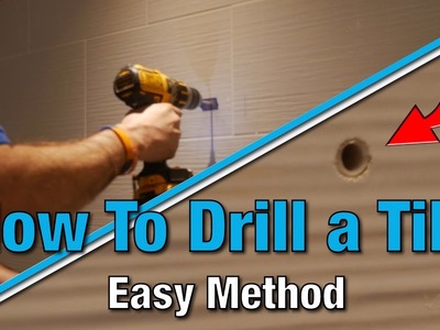 How to Drill a Hole in a Ceramic Tile | Tutorial | Video Guide | DIY | Screwfix
