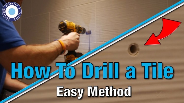 How to Drill a Hole in a Ceramic Tile | Tutorial | Video Guide | DIY | Screwfix