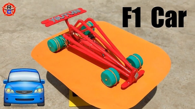 How to make a Simple Battery Operated F1 Car (DIY)