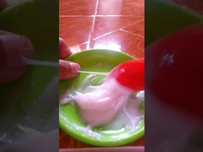 How to make homemade slime(W.easy and cheap filipino ingredient) No borax No contact lens solution