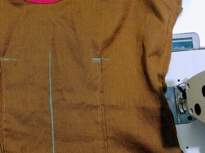 How to sew tuck on kurti top explained DIY Tutorial