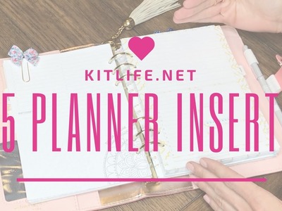 Introducing kitlife A5 Daily Planner Inserts