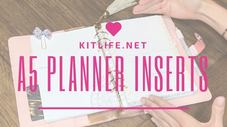 Introducing kitlife A5 Daily Planner Inserts