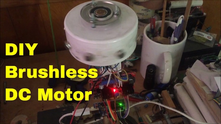 Junkyard Engineering: DIY Brushless DC Stepper Motor