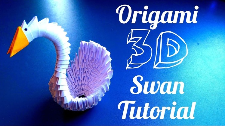 Origami 3D Swan Tutorial